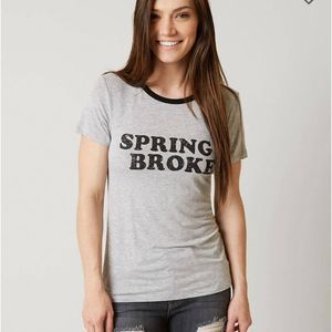 Twine & Starke Buckle Spring Broke Graphic Tee NWT